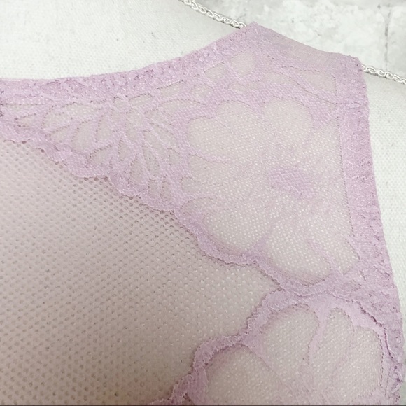 PINK VICTORIA'S SECRET Lilac Lace Bralette - Picture 7 of 16